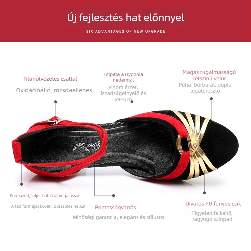 Női tánc cipő, puha talppal; balett, modern és latin tánc; felsőrész korall fleece / polár fleece; talp gumírozott