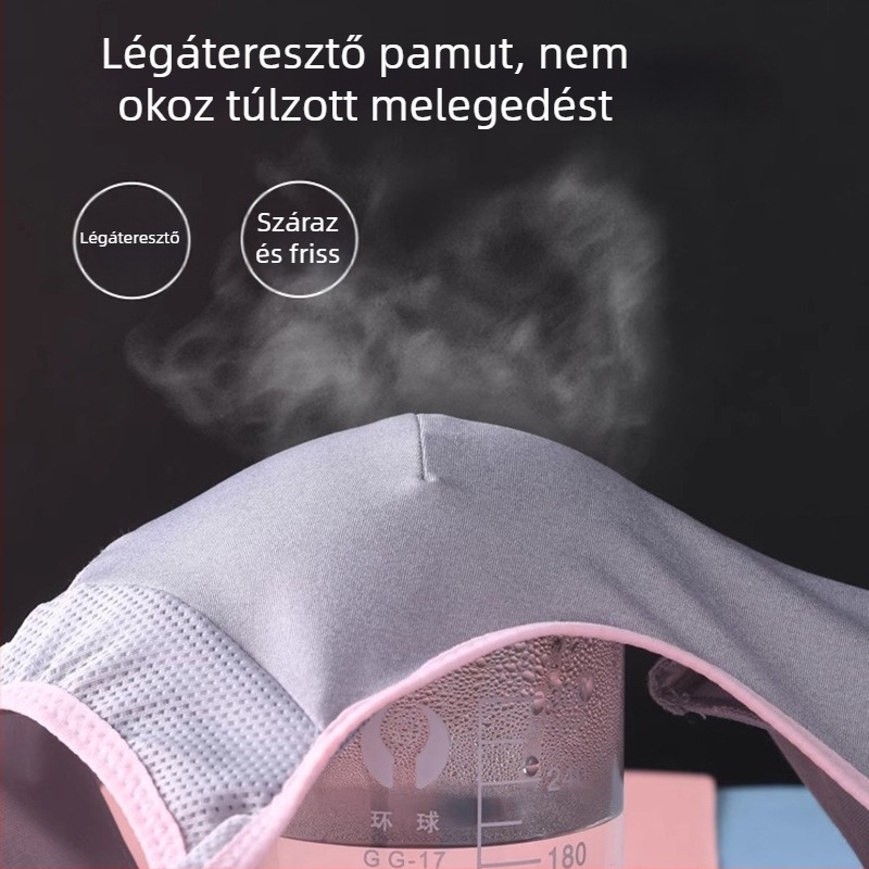Sportos lányoknak sportmelltartó-vest – nylon anyagból, teljes kosár, vékony formázott kosár, bélés nylon/nylon, fix dupla vállpántok, légáteresztő és izzadságfelszívó