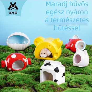 Hamsterfészek jégpad; márka JONSANTY/pet Shangtian; kategória: háziállat-tálak