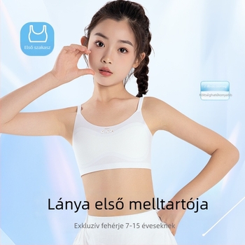 Lányoknak: Könnyű cami felső a fejlődési szakaszhoz nylon-spandex 60/40, 8+ év, minden szezonban