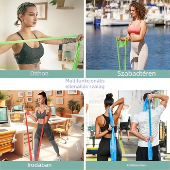 Jógaellenállító szalag, uniszex, TPE anyag, Fanchi márka, kód Fc-6067-ch