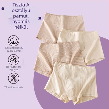 Fiúknak szánt pamut boxerszár, 90% pamut, A osztály, antibakteriális, lélegző, 3–8 éveseknek, 2024 ősz