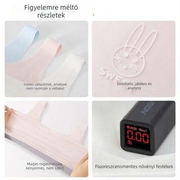 Lányok edzőmelltartója – fejlesztési szakasz 1, 10–14 évesek, nyári modell, nejlon