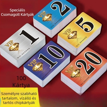 Melamin Mahjong chip token – vízálló, kopásálló, vastag matt felületű gépekhez