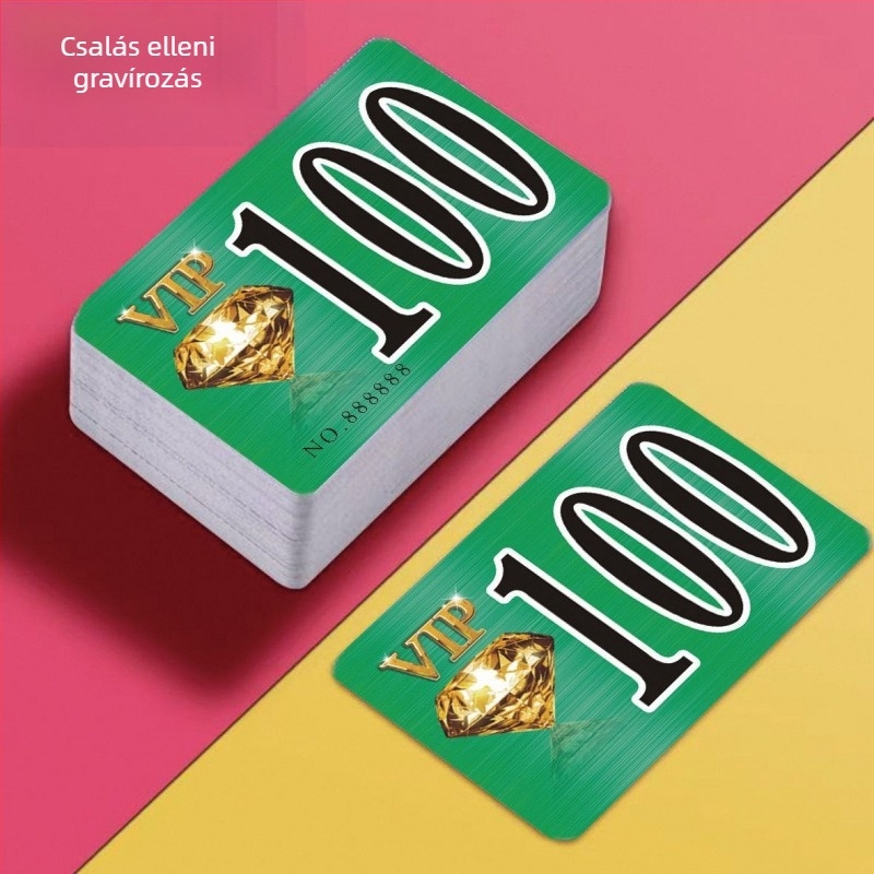 Melamin Mahjong chip token – vízálló, kopásálló, vastag matt felületű gépekhez