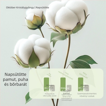 Gyerekeknek szánt fehérnemű, uniszex, 95% pamut, October Crystal márka, 1–3 éves korosztálynak