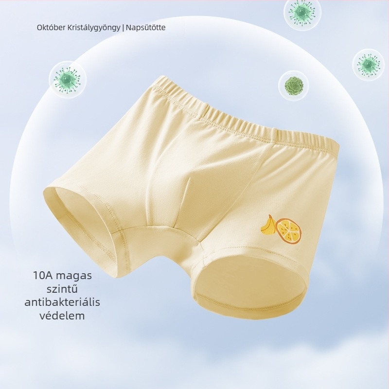 Gyerekeknek szánt fehérnemű, uniszex, 95% pamut, October Crystal márka, 1–3 éves korosztálynak