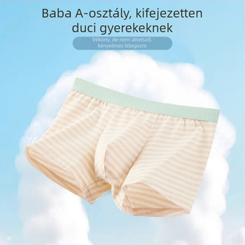 Fiúknak pamut alsónemű, légáteresztő, vékony szabás, 95% pamut 5% elasztán, biztonsági osztály A, 3–8 évesek