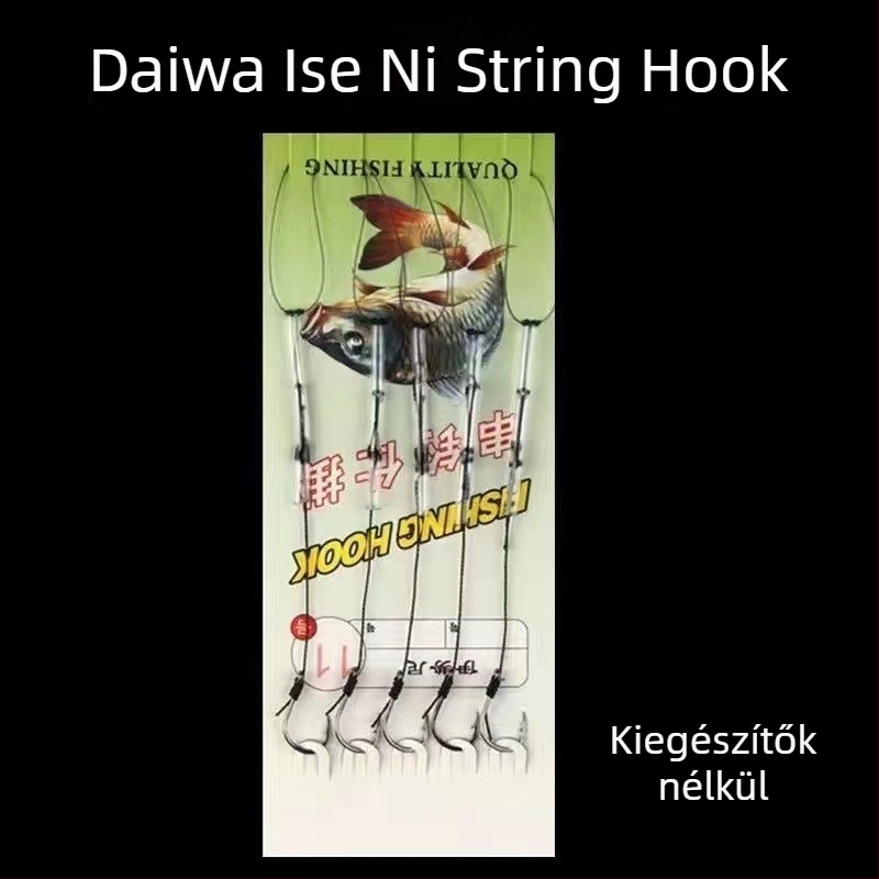 Anti-zsinórhálasztásos horgászkészlet tengeri horgászathoz, éles horogokkal, tengeri bottal és dobókészlettel a karpáira vagy crucian