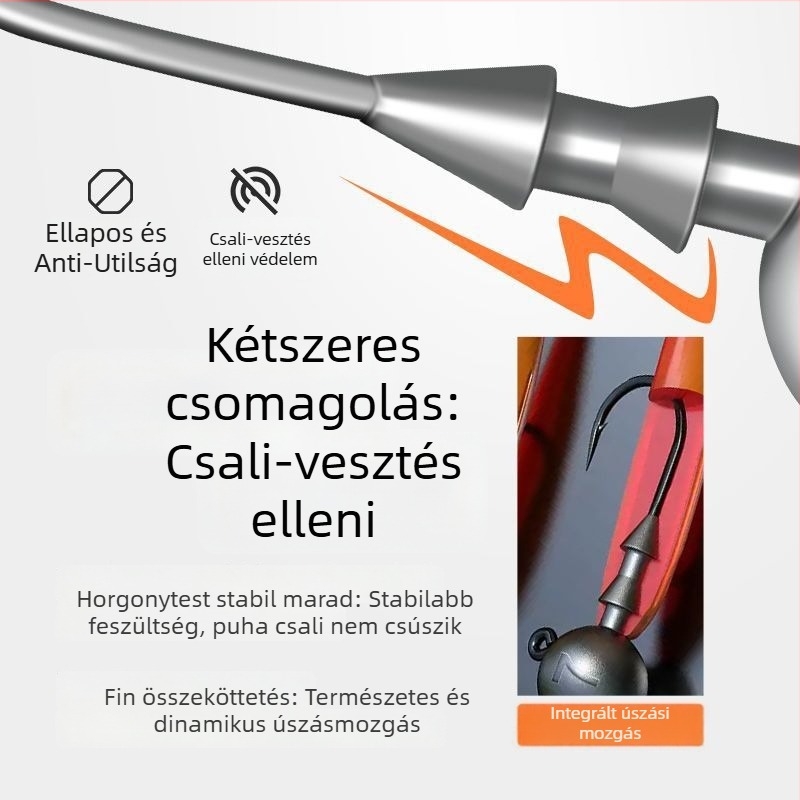 Ólomsúlyú horog – 50 darab, tüskével, basszhoz és mandarin halhoz