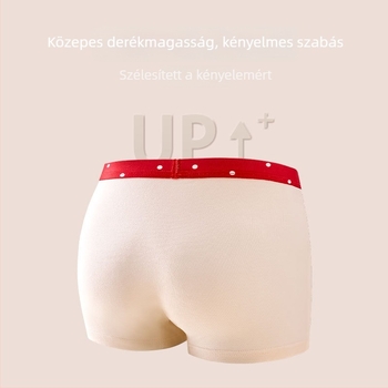 Lányoknak készült boxer brief, 95% pamut, antibakteriális, A osztály, mesefigurás mintával, 8 éves kortól