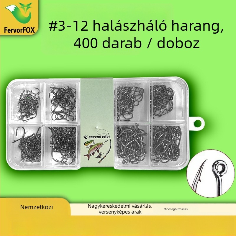 Ferovrfox horog, sky hook, No. 3, tóhoz, nagy szilárdságú