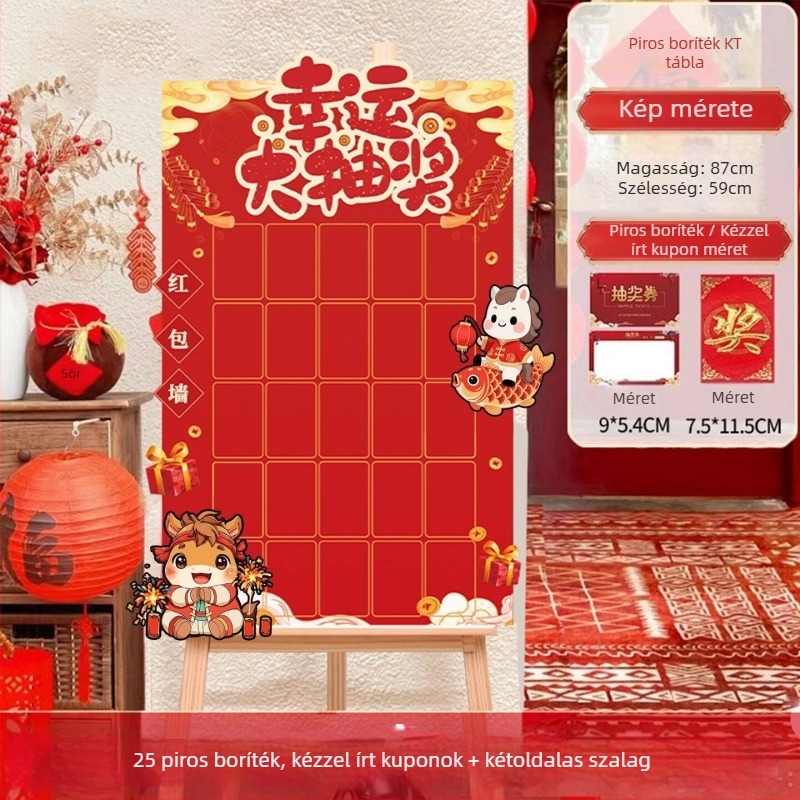 KT fali panel esküvői dekorációhoz (PVC anyag; csomagolás kartondoboz; termékszám: F9865TT95M86MJ; márka: Gengzhen; esküvőre)