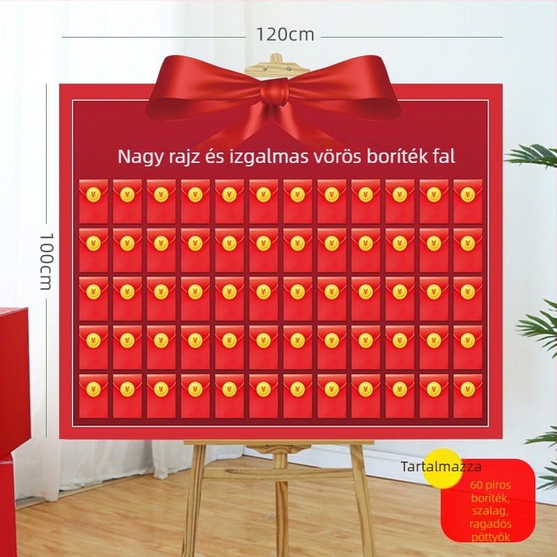 KT fali panel esküvői dekorációhoz (PVC anyag; csomagolás kartondoboz; termékszám: F9865TT95M86MJ; márka: Gengzhen; esküvőre)