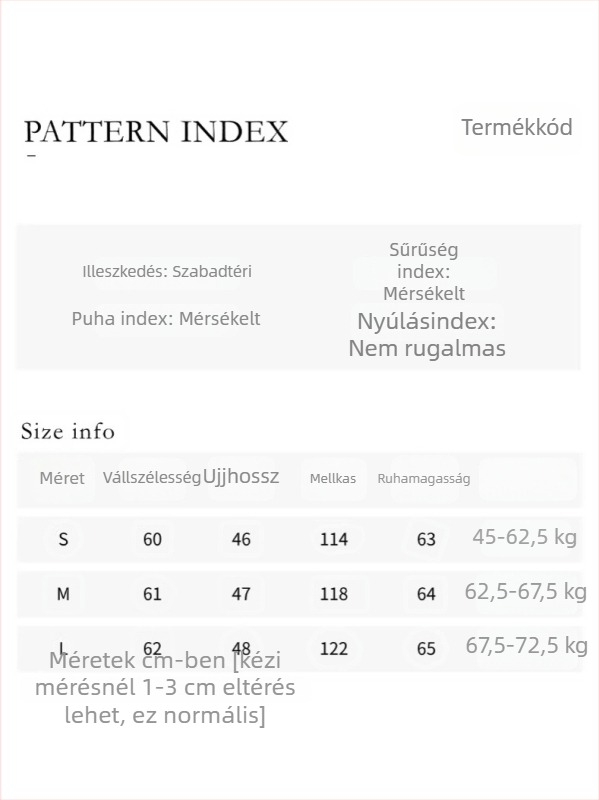 Női külső ruházat dzseki, poliészter, V-nyakú, egysoros gombolás, hosszú ujjú, egységes mintázat