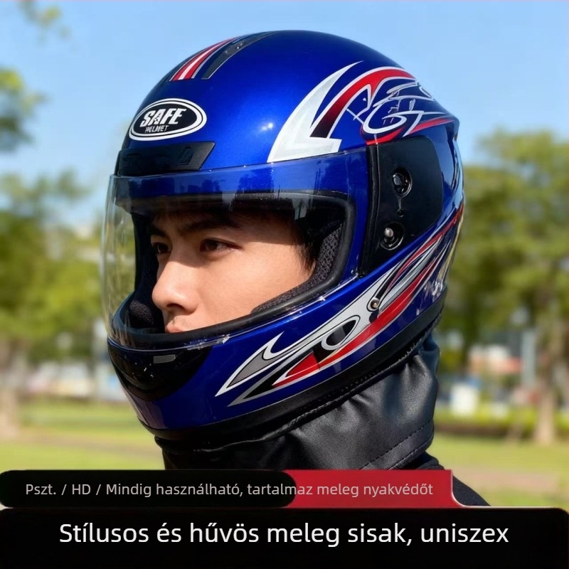 E-kerékpár fél sisak téli használatra, ABS anyag, Gb811-2022b tanúsítvány, elektromos kerékpárokhoz