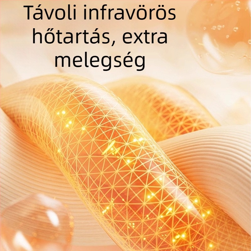 Női velúrharisnya tavasz–őszre, vastag fleece, testszínű, plusz méret
