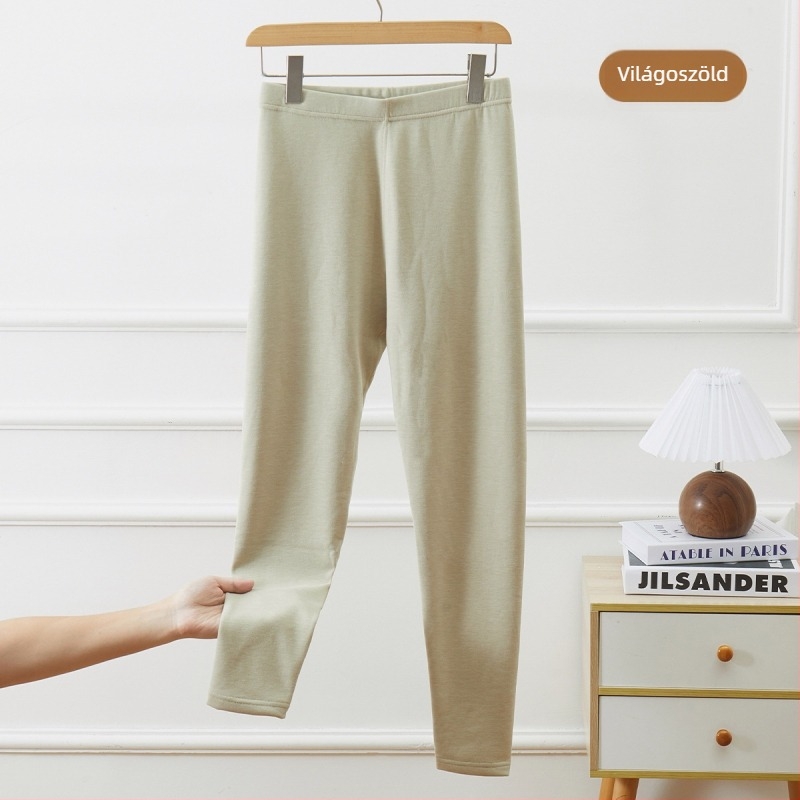 Női Lyocell termikus leggings, plusz méret, vastag és meleg, gyors felmelegedés
