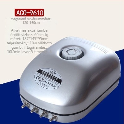 Haili akváriumi oxigénpumpa ACO5503/6603/9610 Csendes aerátor