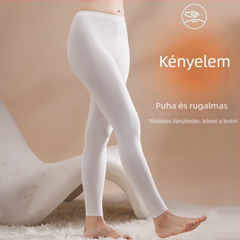 Plusz méretű téli-őszi termo leggings, karcsúsított szabás, varrás nélküli, vékony, magas elasztikusság nőknek