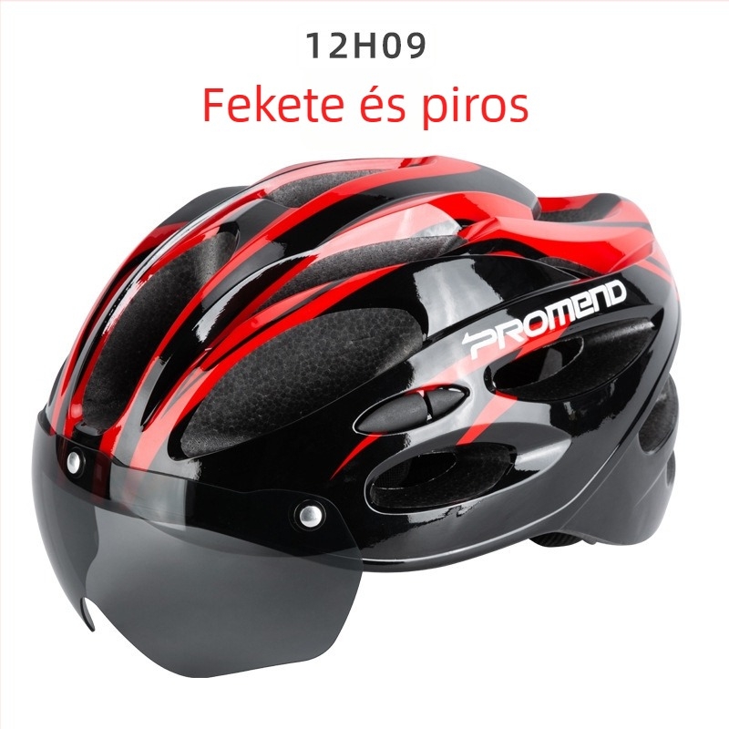 PROMEND mountain bike sisak beépített mágneses arcvédővel, PC héj, uniszex felnőtteknek