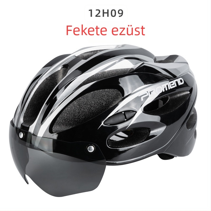 PROMEND mountain bike sisak beépített mágneses arcvédővel, PC héj, uniszex felnőtteknek