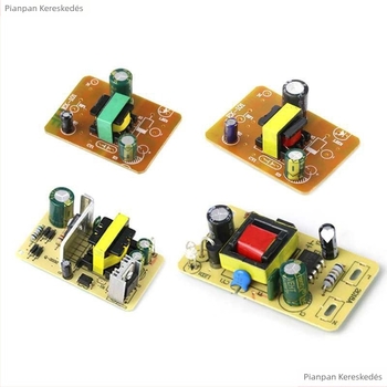 Kapcsolóüzemű adaptertáplemez — bemenet AC 220V, kimenet DC, választható feszültség 5V/6V/9V/12V/24V
