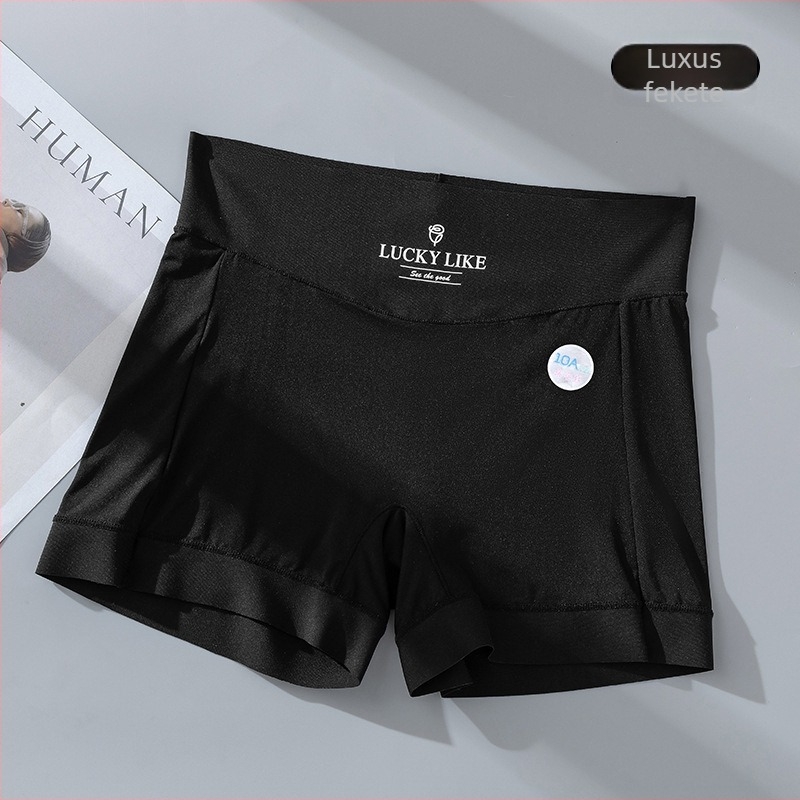 Női Biztonsági Rövidnadrág – Ice Silk Kötött, középmagas derekú, Nylon 78% viszkóz béléssel