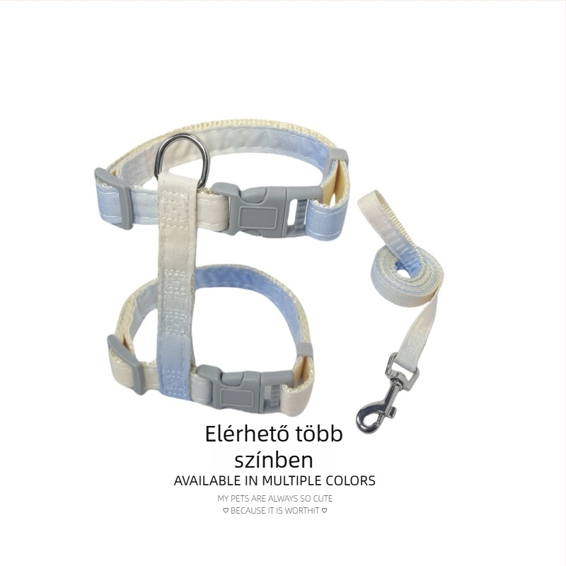 I-alakú szökésbiztos macska póráz és hám - nylon