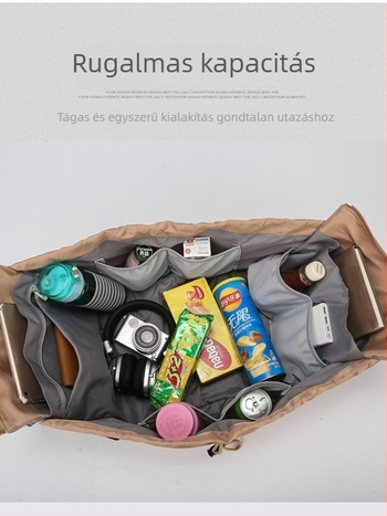 Baba utazó hátizsák – külső nylon, bélés poliészter, cipzáras nyitás, 3D kialakítás, terhelés csökkentés