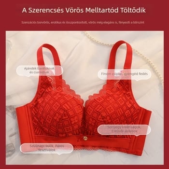 Melltartó és alsónemű szett, 3/4 kosár, vékony formázott kosár, felső támasz, modal anyag, hátul négy sor kapocs