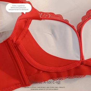 Melltartó és alsónemű szett, 3/4 kosár, vékony formázott kosár, felső támasz, modal anyag, hátul négy sor kapocs