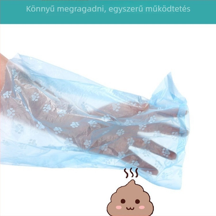 Kutyapiszok zacskók, HDPE, síknyílású kialakítás, normál vastagság, Grid márka