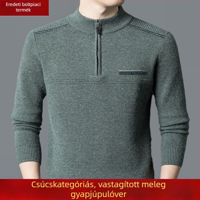 100% nyúl szőrzettel készült gyapjú pulóver, hosszú ujjú, vastag kötött, kapucnis laza stílus