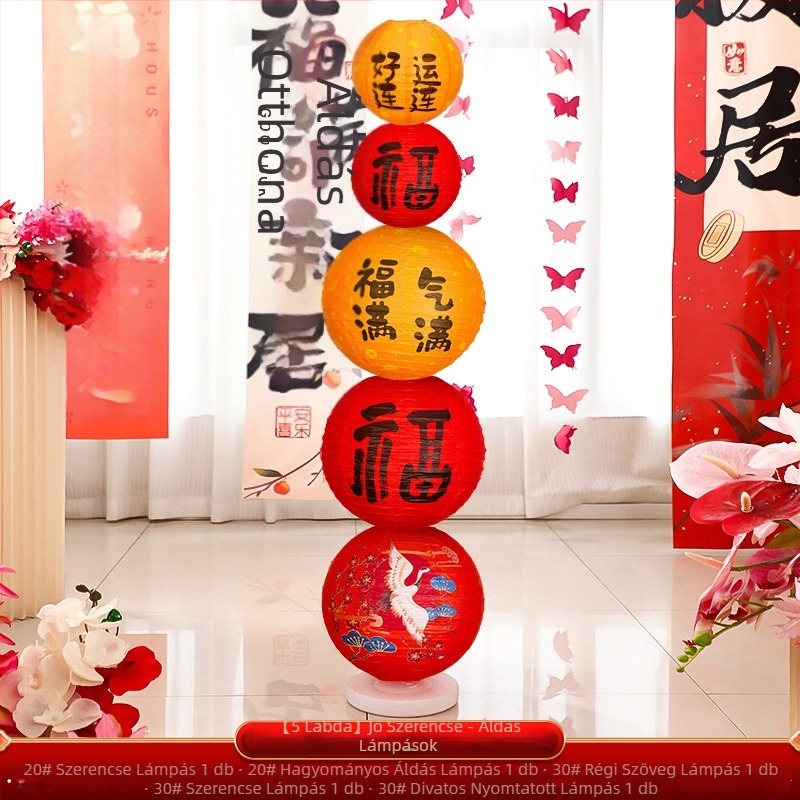 Dongyang Orange Nuoyi Bai papírlámpa – kínai stílusú lámpa, rekvizítum a helyszín elrendezéséhez