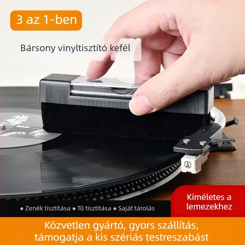 OPULA/Oprah márkájú KCL-1905 vinil tisztító ecset, koreai velúr, tömeg 0,0638 kg