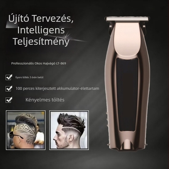 Vezeték nélküli hajvágó – beépített akkumulátor 800–1000 mAh, kefementes motor, rozsdamentes acél pengék, zaj < 36 dB, mosható (Kefementes motor, Rozsdamentes acél pengék, Beépített akkumulátor 800–1000 mAh, Zaj < 36 dB, Mosható)