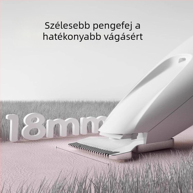 Elektronikus láb-szőr vágó készülék háziállatok számára macskáknak és kutyáknak, csendes, újratölthető; Anyag: ABS + kerámia + rozsdamentes acél; Univerzális használat; Márka Tiger Pets; Termék kód Fz-256