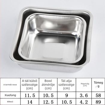 Rozsdamentes acélból készült háziállat tál | Márka: Jiaming | Kategória: Kisállat kellékek | Csomagolás: 500 db