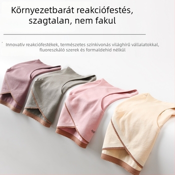 Terhességi fehérnemű nőknek, alacsony derék, antibakteriális pamut, plusz méret, pocak támogató nadrág