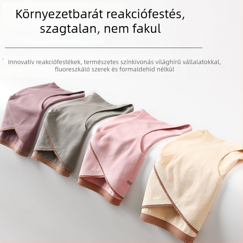 Terhességi fehérnemű nőknek, alacsony derék, antibakteriális pamut, plusz méret, pocak támogató nadrág