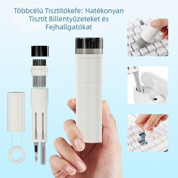 SYT-05 6‑in‑1 tisztító készlet elektronikai eszközökhöz; Anyag: ABS; Funkció: elektronikus eszközök tisztítása; Márka: Seven Thousand Ice