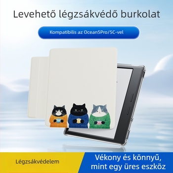 iReader Ocean5 Pro / Ocean5C védőtok mágneses leválasztással és TPU védelemmel