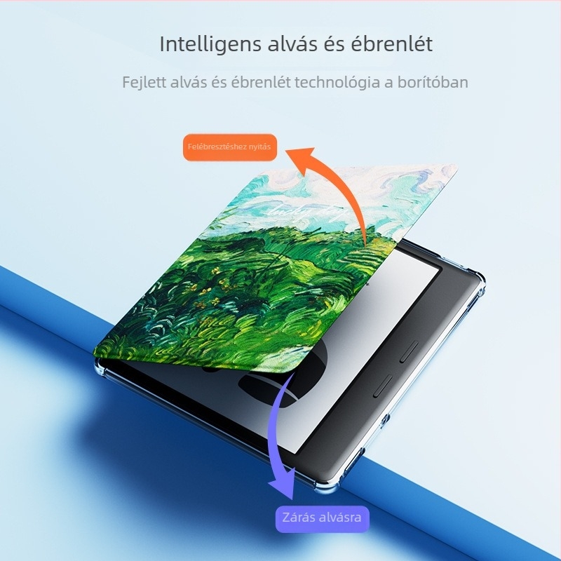iReader Ocean5 Pro / Ocean5C védőtok mágneses leválasztással és TPU védelemmel