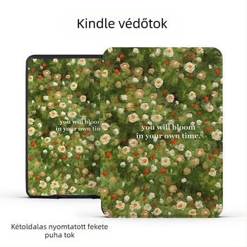 Kindle védőtok akril kemény héjával, 2024 ifjúsági kiadás, KPW6, generáció, KPW123 generáció, mágneses zár