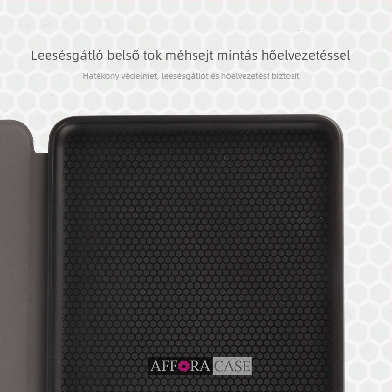 AFULA Kindle 2024 védőtok, TPU, flip-top kialakítás, rózsaszín-sárga csíkos, egyszerű dizájn, logó nyomtatva, KPW3/KPW6