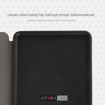 AFULA TPU védőtok Kindle 2024-hez, zöld csíkos dizájnnal, forgatható fedéllel