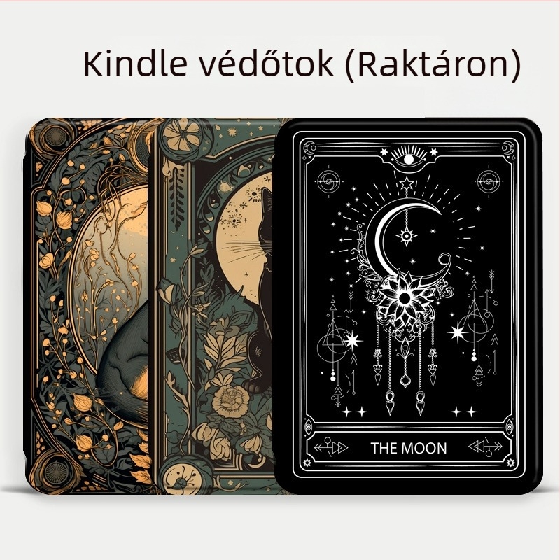 Kindle védőtok kpw5, 2022 Ifjúsági kiadás, mágneses, teljes lefedettség, műbőr