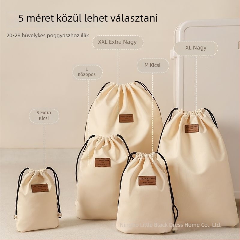 Utazáshoz készült hajszárító tároló táska, 400T Oxford anyagból, méretek S/M/L/XL
