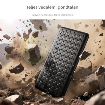 iReader Tango TPU védőtok szövött textúrával, csúszásmentes, matt felület